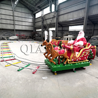 Parc d'attractions Rides Track Tourist Kidie Railroad Train Trains électriques pour les enfants