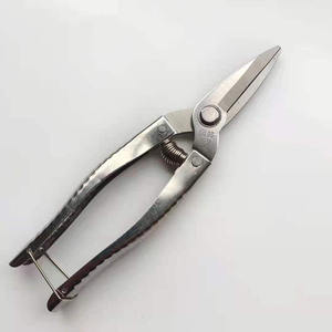 Ciseaux à fruits Luoding en acier inoxydable, grande tête, lame de 35 mm, manche noir, finition polie pour l'éclaircissement des oranges, mandarines et pamplemousses - Product Image 4