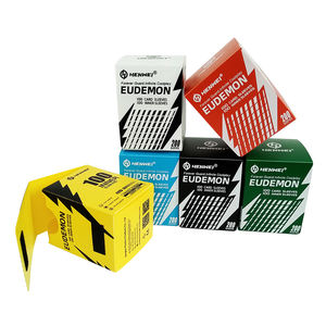 <span class=keywords><strong>Lot</strong></span> <span class=keywords><strong>de</strong></span> 200 protège-<span class=keywords><strong>cartes</strong></span> professionnels, 6 couleurs, ultra transparents, 66x91mm - Product Image 1