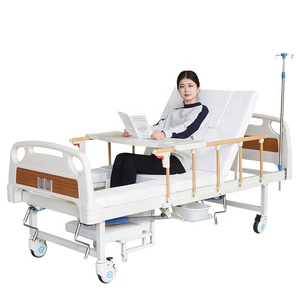 Fukuni — <span class=keywords><strong>lit</strong></span> de patients en acier, bricolage médical avec 3 fonctions réglables, pour hôpitaux, manuel, <span class=keywords><strong>prix</strong></span> disponible, usine chinoise - Product Image 3