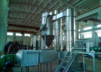 Sécheur industriel automatique pour amidon, sécheur éclair à chauffage électrique/vapeur/gaz pour la transformation alimentaire de la farine de manioc