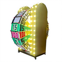 Ensemble de jeu de bingo professionnel personnalisé avec des roues de la fortune géantes rotatives et une roue de la chance manuelle