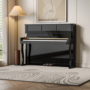 Piano digital de acción de martillo graduada de 88 teclas OEM/ODM con serie Dream 5 y altavoces <span class=keywords><strong>HIFI</strong></span> (pintura negra/blanca) - Product Image 1
