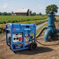 Générateur diesel YC5GF-D3 5000W, puissance nominale 5kW, réservoir de carburant de 18L, 13 heures de fonctionnement continu, groupe électrogène diesel à châssis ouvert