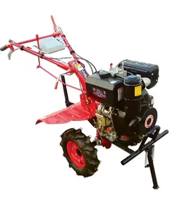 Maximum power rake weeder farming equipment garden Diesel Agricultural Machinery farm Hoe Mini Power tillers rotary cultivator