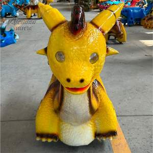 SGBC08 Voiture électrique Voitures de dinosaures Marche <span class=keywords><strong>Robot</strong></span> Cartoon Animatronic Dinsaur Ride pour enfant - Product Image 4