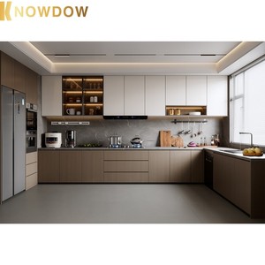KNOWDOW Salon Grand Piano Nook Chambre Walk-In Placard avec îlot Salle de bain Spa Baignoire Couloir Miroirs dorés - Product Image 4
