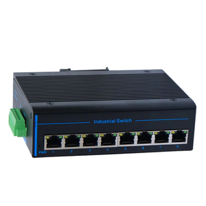 Hot bán 1000M 8 cổng công nghiệp Ethernet chuyển đổi 1000Mbps không được quản lý 35 mét Din Rail mạng chuyển đổi PoE chuyển đổi - Product Image 4