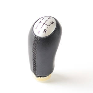 Pommeau de levier de vitesse pour Renault Laguna Megane 2 Clio 3 Scenic 2, en cuir PU, design ergonomique - Product Image 4