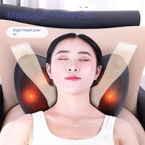 Almohada de Masaje Eléctrica para Vértebras Cervicales con Fisioterapia Infrarroja, Protección para Cintura, Hombros, Espalda y Cuello SL-898, Regalo para el Hogar - Product Image 1