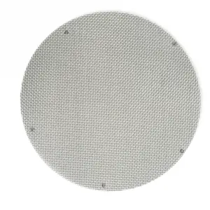 SUS 304 316 316L multilayer stainless steel circular extruder woven screen disc mesh pack