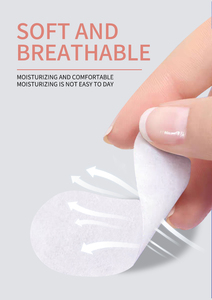 แผ่นรองตาซิลิโคนสีเขียวสีชมพูสีขาวแผ่นปิดตาสำหรับการต่อขนตา - Product Image 5