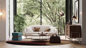 Ánh sáng sang trọng tối giản phòng ăn gỗ rắn tủ bên phong cách hiện đại tùy chỉnh bên tủ - Product Image 4