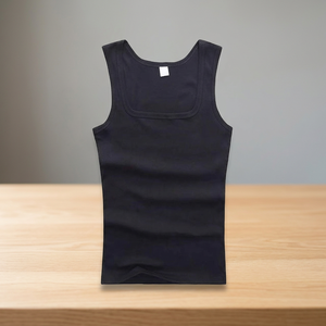 Débardeur sans manches confortable pour homme avec logo personnalisé, 100 % coton, anti-UV, séchage rapide, pour la gym, le sport et le streetwear - Product Image 3