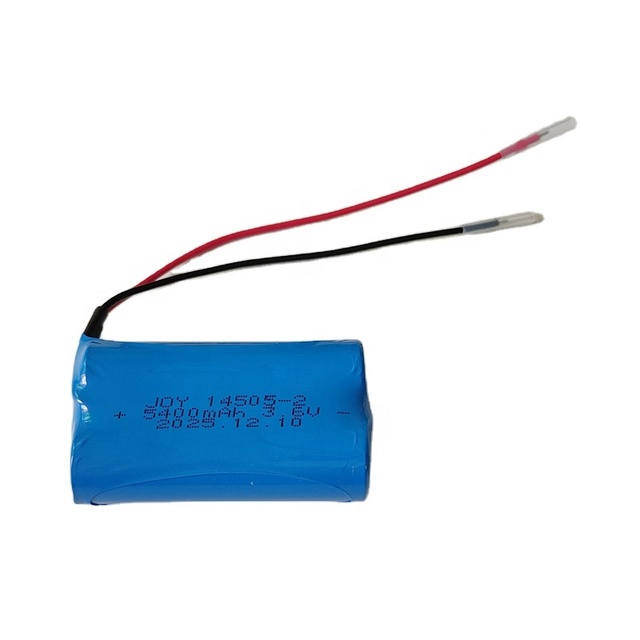 ER14505-2P 3.6V 5400mAh 2ER14505 Nonrechargeable lithium battery pack for Intelligent Water and Gas Meter