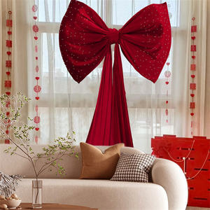 Decoración de <span class=keywords><strong>Lazo</strong></span> Grande al por Mayor para Bodas, Decoración de Pared, <span class=keywords><strong>Lazo</strong></span> <span class=keywords><strong>Gigante</strong></span> para Colgar, Decoración Coqueta para Regalos - Product Image 5
