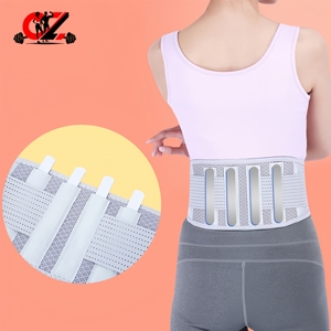 Ceinture de soutien lombaire CZFIT respirante, élastique et réglable. Il s'enroule autour de la taille et protège le dos - Product Image 4