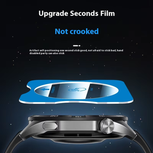 Film protecteur d'écran en verre trempé pour montre intelligente Samsung Galaxy <span class=keywords><strong>Watch</strong></span> Classic 8, pour Iwatch 49mm, film pour montre <span class=keywords><strong>Huawei</strong></span> <span class=keywords><strong>Fit</strong></span> 4 Pro - Product Image 6