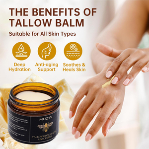 Hữu cơ 60g mật ong sáp ong kem làm bằng tay chống lão hóa dưỡng ẩm Kem dưỡng da với dầu ô liu trộn với kem sáp ong - Product Image 5