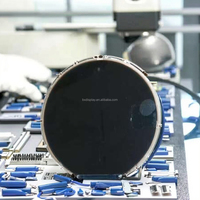 Modul Display TFT bulat resolusi 480x480 kustom layar LCD jam tangan pintar dengan resolusi 800x800 dan Panel sentuh kapasitif