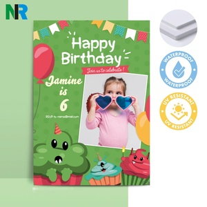Lámina de PVC espumado con impresión UV al por mayor, 3mm, 5mm, 10mm, para accesorios de fotomatón, material para letreros publicitarios/de fiesta con servicio de corte - Product Image 3