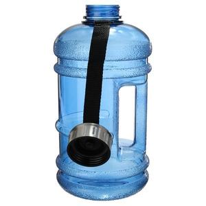 プラスチック製小型口直接飲用大容量屋外スポーツウォーターカップ2.2Lポータブルボトルストラップ付き夏新品 - Product Image 6
