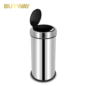 Stainless Steel 50L One Touch Dust Bin <strong>Dual</strong> Trash <strong>Can</strong> <strong>Garbage</strong> <strong>Can</strong> Baby Diaper Trash Bin for <strong>Kitchen</strong> - Product Image 3
