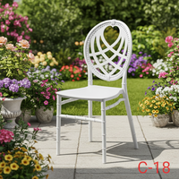 Chaises empilables durables en PP écologiques pour événements, mariages, restaurants, salons, hôpitaux - Chaise de salle à manger moderne et portable