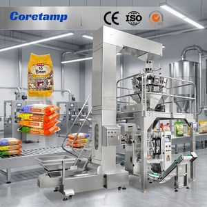 Machine d'emballage verticale automatique VFFS en acier inoxydable haute productivité pour riz, céréales et sucre (1kg, 2kg, 5kg) – Emballage vertical robuste - Product Image 1