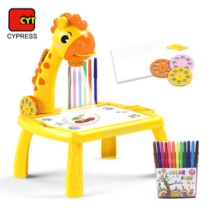 Juguetes Educativos Populares, Proyector de Jirafa, Mesa de Dibujo y Pintura para Niños - Product Image 4