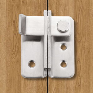 Loquet de porte rotatif dissimulé antivol moderne de haute qualité en acier inoxydable épais, simple et rapide à installer (<span class=keywords><strong>gauche</strong></span>/droite) - Product Image 6