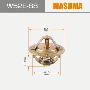 Masuma W52E-88เทอร์โมสตัทที่มีอายุการใช้งานยาวนาน G63B การออกแบบให้ทนทานต่ออุณหภูมิสูง L041G 90048-33001-000 - Product Image 3
