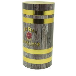 Caja de Cartón Redonda Tipo Barril para Regalo de Whisky Bourbon Usquebaugh Barley-bree - Product Image 3