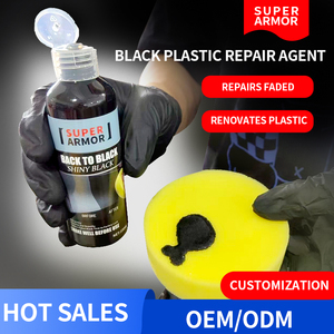 Kit de Restauración de Plástico Negro para Autos, Precio de Fábrica, Revestimiento Líquido Nano Ecológico, Pulimento de Alto Rendimiento para el Acabado de Autos - Product Image 2