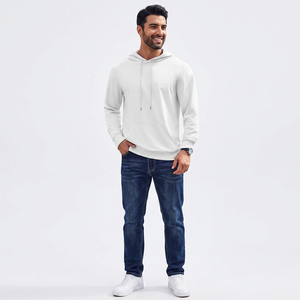 Sudaderas con Capucha para Hombre de Alta Calidad, Logotipo Personalizado Impreso, Ropa Urbana, Sudaderas con Capucha de Forro Polar Térmico al por Mayor - Product Image 1