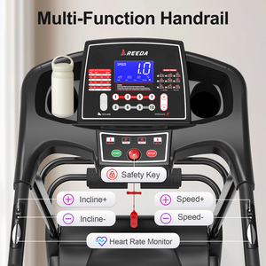 <span class=keywords><strong>Tapis</strong></span> roulant <span class=keywords><strong>de</strong></span> fitness avec moteur <span class=keywords><strong>de</strong></span> 3,5 CV, design compact, utilisation domestique, pliable, couleur noire, avec masseur - Product Image 2