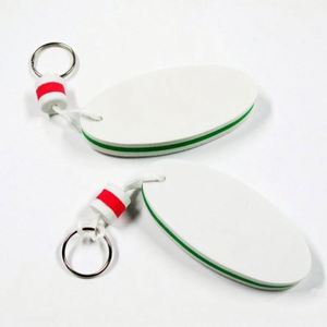 Artwork Custom Silk Screen Printing Logo <b>Key</b> <b>Chain</b> Floating EVA Waterproof Foam Keychain - Product Image 6