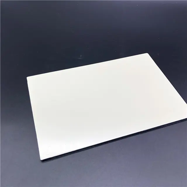 Alucobond Matte White Beschichtung Aluminium-Verbund platte ACP-Folie für Wohnwagen verkleidung Außen dekoration