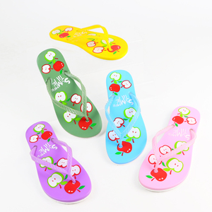 2024 nouveau design été <span class=keywords><strong>plage</strong></span> femmes chaussures barbouches chic bas tongs pantoufles pour dames - Product Image 1