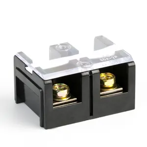 CHFRPU Hiệu Suất Cao 60A 2P 600V Double Row Screw <span class=keywords><strong>Terminal</strong></span> <span class=keywords><strong>Block</strong></span> Loại Cố Định Đầu Nối Dây Điện Cực Cao TC602 - Product Image 1
