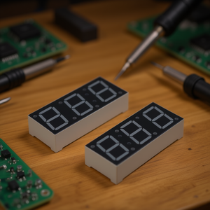 Pantalla LED Digital de Tubo Triple Verde BT-M402RI - Product Image 3