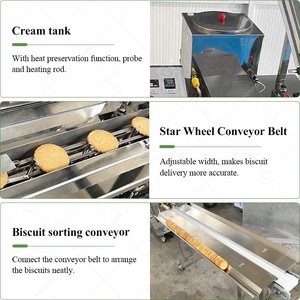 Đức đài loan kit một bánh sandwich <span class=keywords><strong>cookie</strong></span> sử dụng tay nhồi rotary biscuit làm cho máy để bán ở phía nam châu phi - Product Image 6