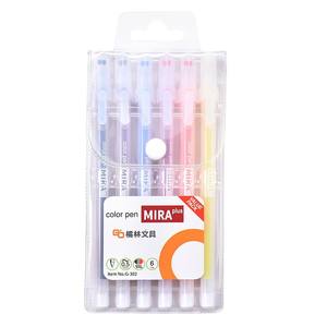 Bolígrafo de Gel de 0.5mm Estilo Coreano Orange Grove Orange Forest, Bonito, de Plástico, para Estudiantes y Oficina, No Borrable, Multicolor, Simple, Mate - Product Image 6