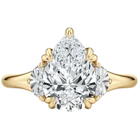 Bague MUSHAN personnalisée en argent sterling 925 avec moissanite couleur D VVS, luxe ovale radiant, bagues en argent sterling 925 avec diamant
