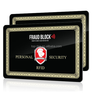 Chống lướt qua RFID tín hiệu che chắn thẻ với ánh sáng LED NFC <span class=keywords><strong>Blocker</strong></span> cho ngân hàng thẻ an ninh - Product Image 6