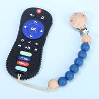 Nouvelle conception de télécommande de télévision en silicone anti-morsure pour bébé, jouet de dentition pour nourrissons et enfants