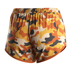Shorts de pêche pour femmes extensibles dans 4 directions, motif camouflage, mobilité maximale, respirants pour la pêche en kayak et en bord de mer - Product Image 6