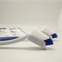 Brosse de nettoyage de sol de salle de bain à long manche en plastique, brosse pour joints et interstices, outil de nettoyage pour carrelage et salle de bain