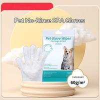 Lingettes nettoyantes pour oreilles d'animaux, 50 pièces, lingettes jetables pour le soin des oreilles des chiens et des chats, pour l'élimination quotidienne du cérumen et de la saleté