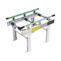 Convoyeur à rouleaux électrique KECE en acier au carbone et nylon, vitesse réglable, 110-480V, capacité 100 kg